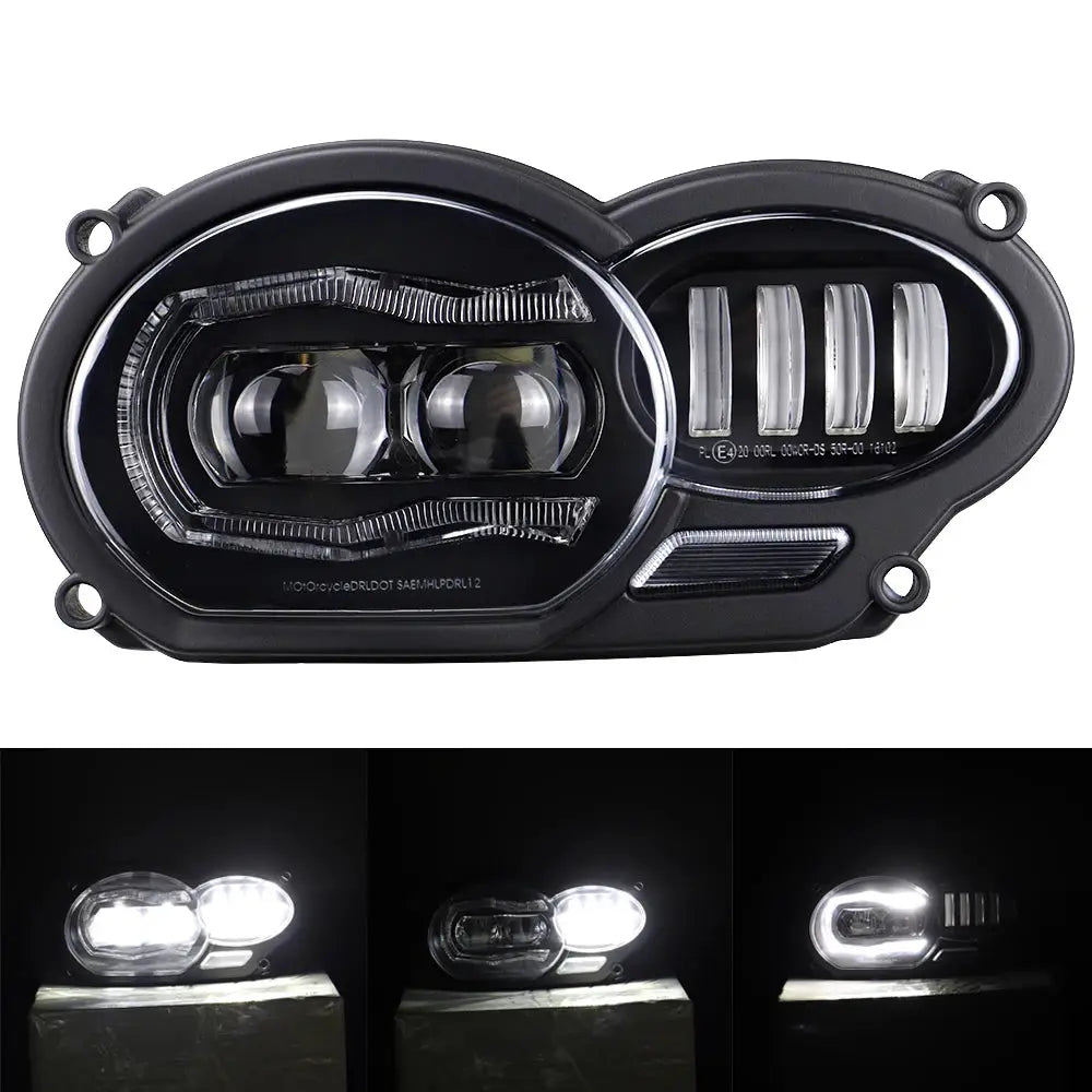 LED Headlight for BMW R1200GS R 1200 GS ADV R1200GS LC 2004-2012 ( fit Oil Cooler) by InterCyprus Trading Ltd
