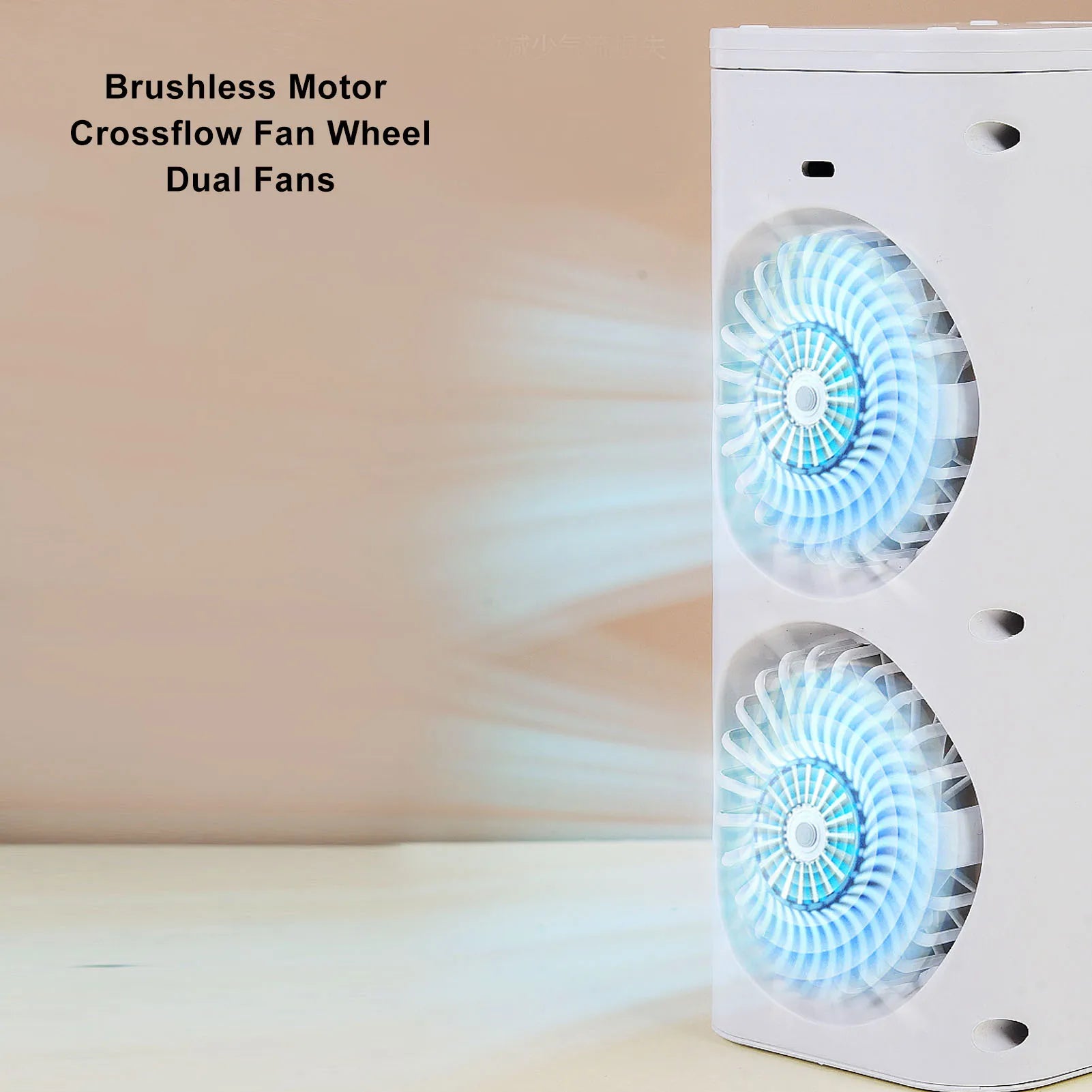 Portable Desktop Air Conditioner Fan with Night Light - Energy Efficient Cooling for Homes &amp; Offices