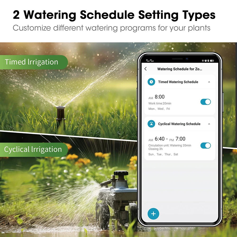 Tuya Zigbee Water Timer 1 Zone &ndash; Programmable Irrigation