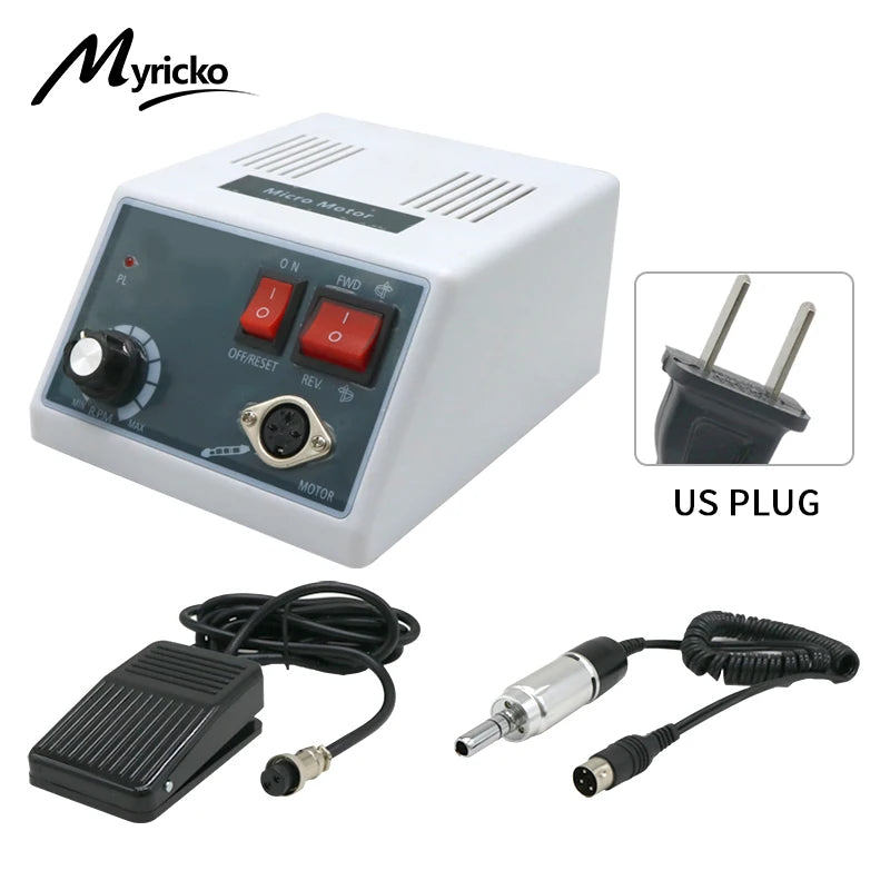 Myricko Dental Eletric Brushless Lab Motor 18/102/204 &ndash; Quiet 18 set US