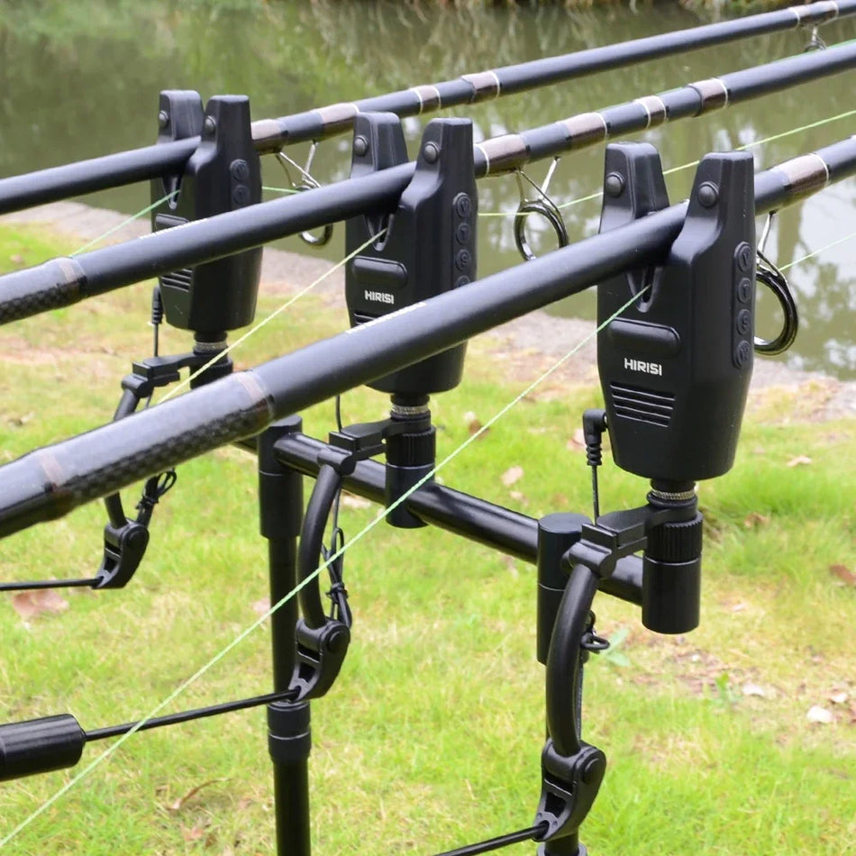 Set d'alarme de pêche sans fil Hirisi pour carpe, alarmes de touche pro