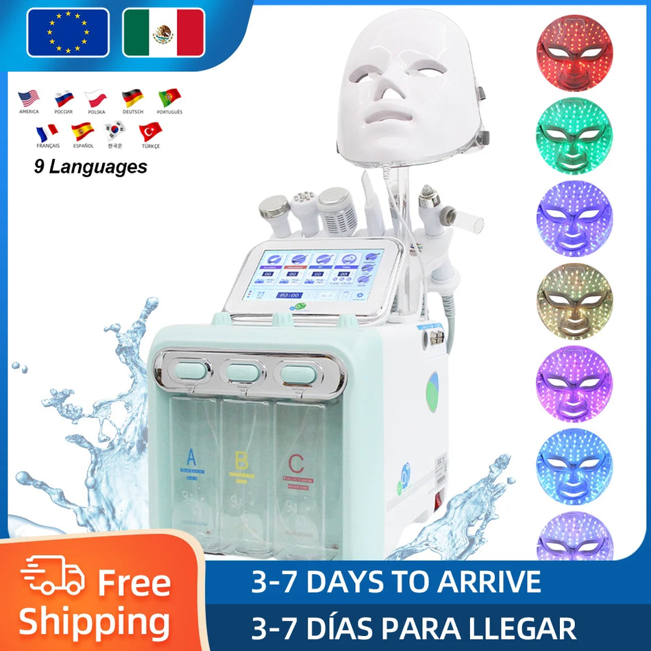 7 In 1 Water Dermabrasion Facial Machine For Deep Cleansing