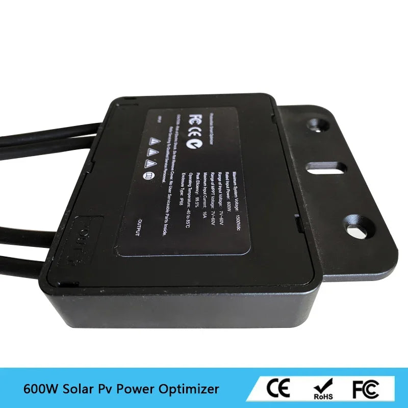 Smart MPPT 600W Power Optimizer &ndash; Module Level Harvesting