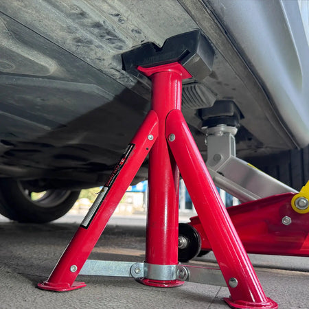 Car Slotted Lift Jack Stand Rubber Pad Saddle Adapter for All-in-One Frame Rail Pinch Lifting Repair Tools Safety Grip Pads by InterCyprus Trading Ltd