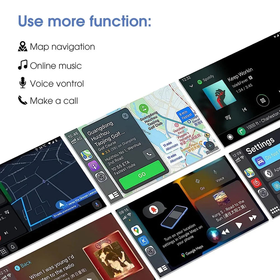 Toyota Camry Touch2 Entune2 Κιτ Αναβάθμισης με Wireless CarPlay και Android Auto