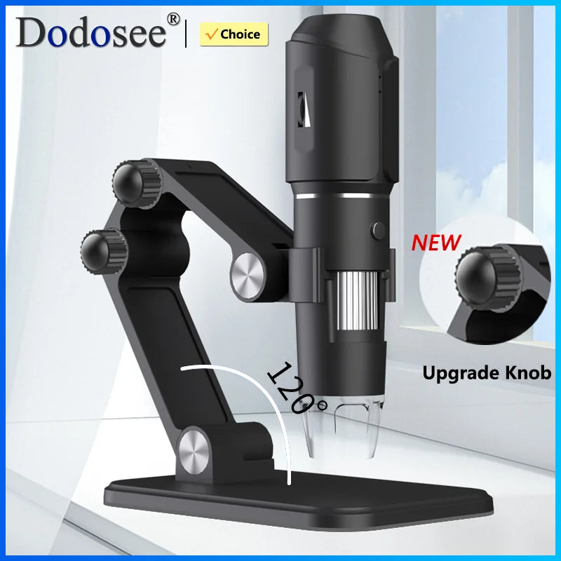 Dodosee 2025 New WiFi Electronic Microscope 1600x HD Digital Magnifiers ...