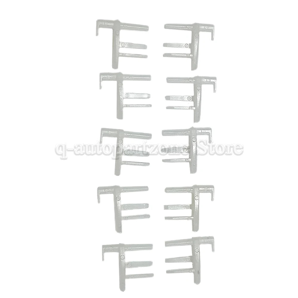 SP042019Z Window Blind End Clips for Seitz Dometic Flyscreen - 5 L/H &amp; 5 R/H Pairs