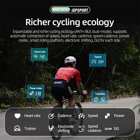 iGPSPORT BSC300 &ndash; GPS Navigation with Offline Maps