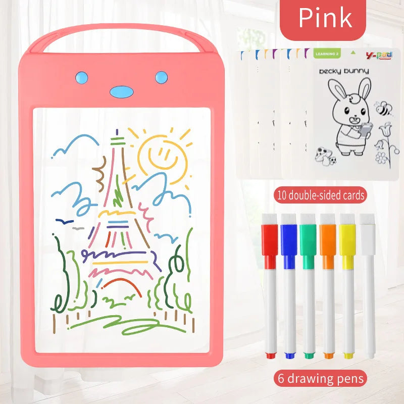 8.5inch Writing Tablet Drawing Board &ndash; Learning Toy Pink