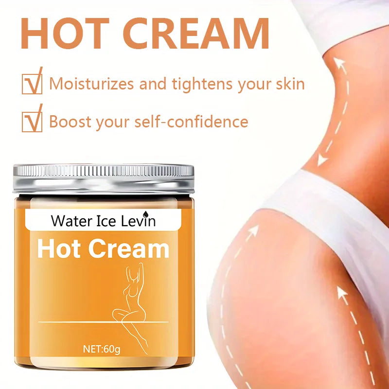 Water Ice Levin Massage Cream &ndash; Hot Compress for Tightening Abdominal Muscles