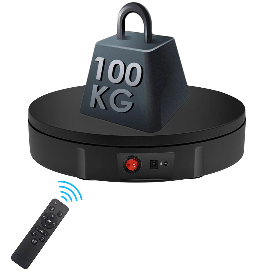 30 Cm Vridplatta Utställningsställ 100 Kg Med 5 Färgbakgrunder