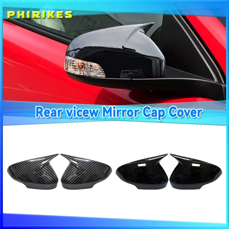 Volvo oglekļa šķiedras aizmugures skata spoguļa vāciņš C30