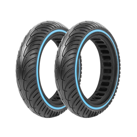 8.5 Inch Honeycomb Solid Tire for Xiaomi M365 - Shockproof 2 pieces blue