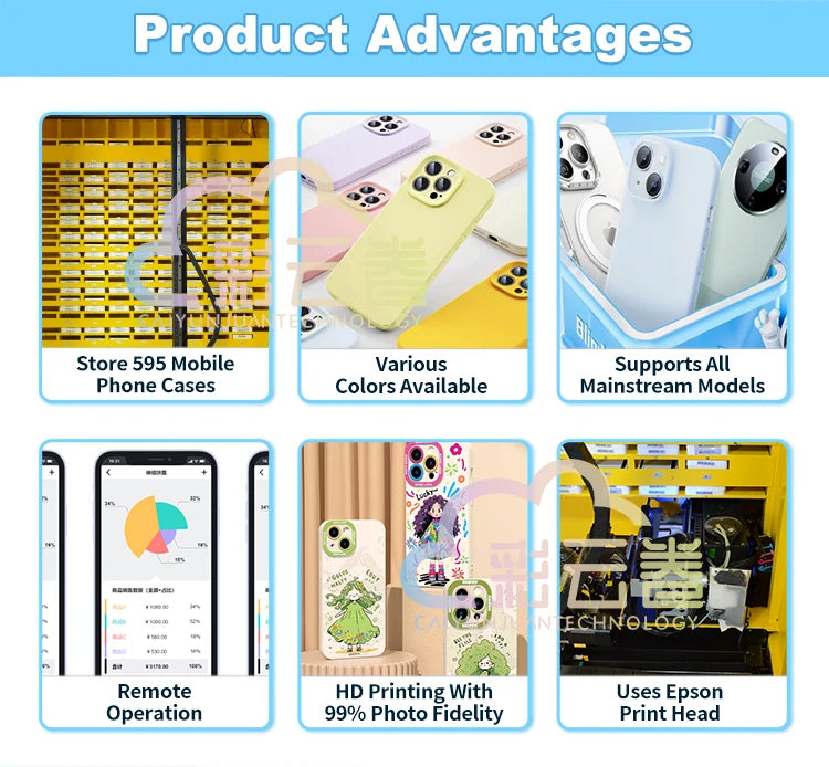 Custom Phone Case Printing Vending Machine &ndash; UV Printing