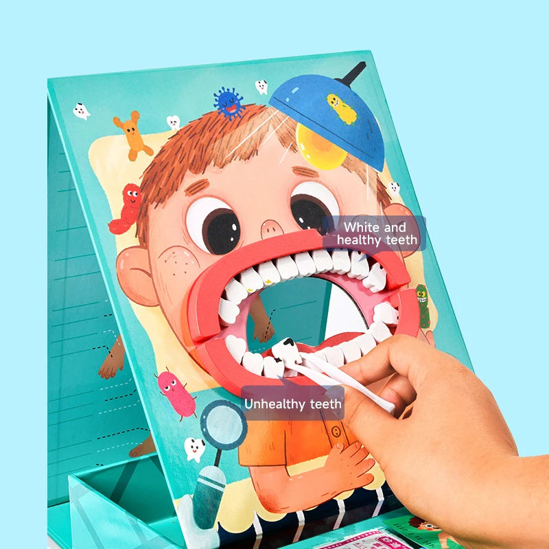 Dentist Kit Play Set Kids Doctor Role Play Toys ABS Plastic
