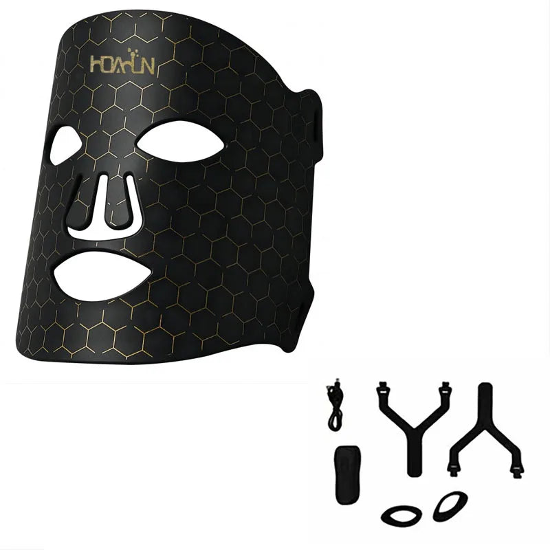 Dubniy LED Facial Mask &ndash; 7 Colors Photon Therapy for Skin Rejuvenation A NO Box