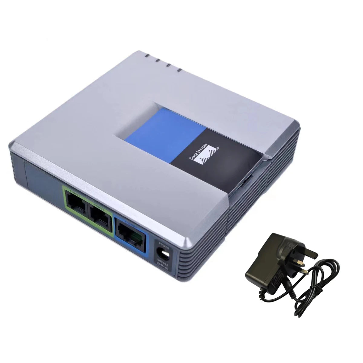 PAP2T VoIP Phone Adapter &ndash; Dual FXS Ports VoIP Gateway UK No Retail Box