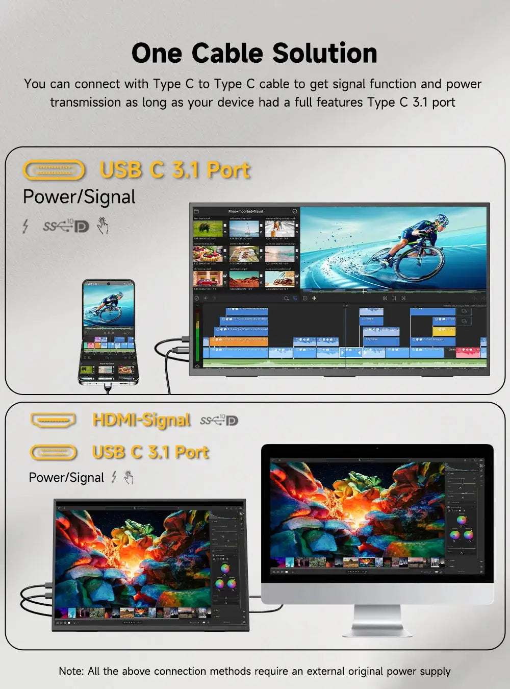 UPERFECT 24 Inch Gaming Monitor &ndash; Ultra Smooth 120Hz Display