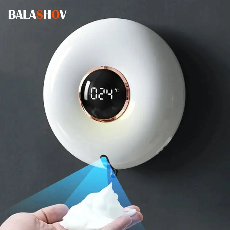 Automatic Foam Soap Dispenser With LED Display And Sensor