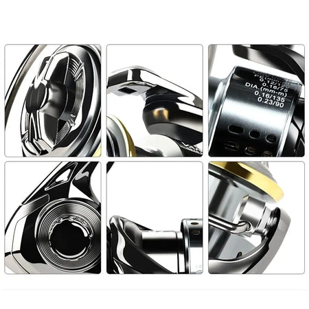 MEREDITH VANPES Fishing Reel - Rust-Free, Smooth, 8Kg Power