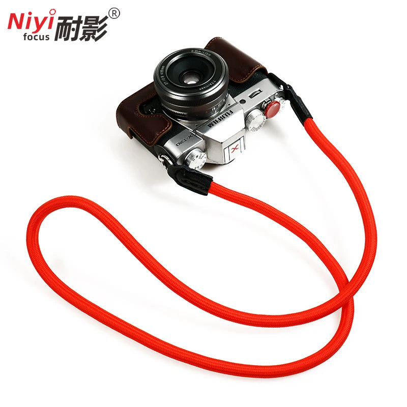 Bright Color DSLR Camera Neck Shoulder Strap for Sony Nikon Canon Fuji Pentax Olympus 23 PURE red