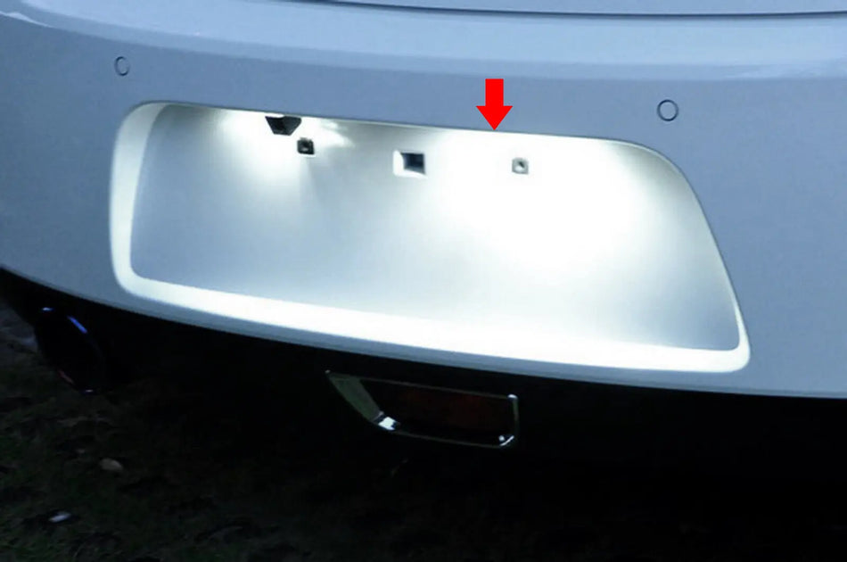License Plate Light Kit for Suzuki Jimny, 6000K LED, CAN Bus Compatible, Road Legal