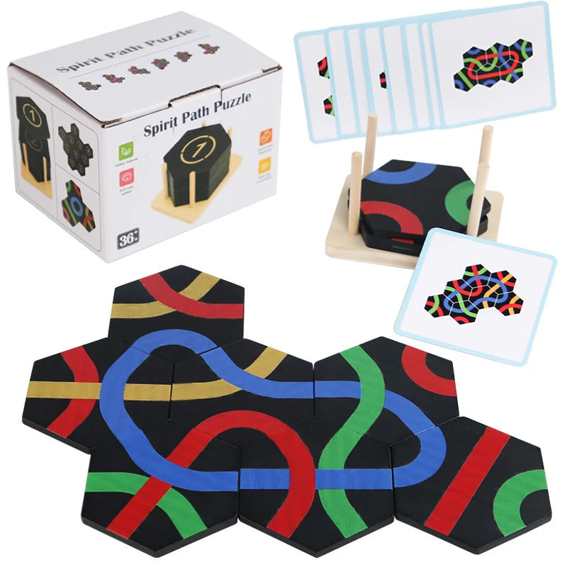 Kid Thinking Challenge Puzzle Game - Montessori Learning ATS30548