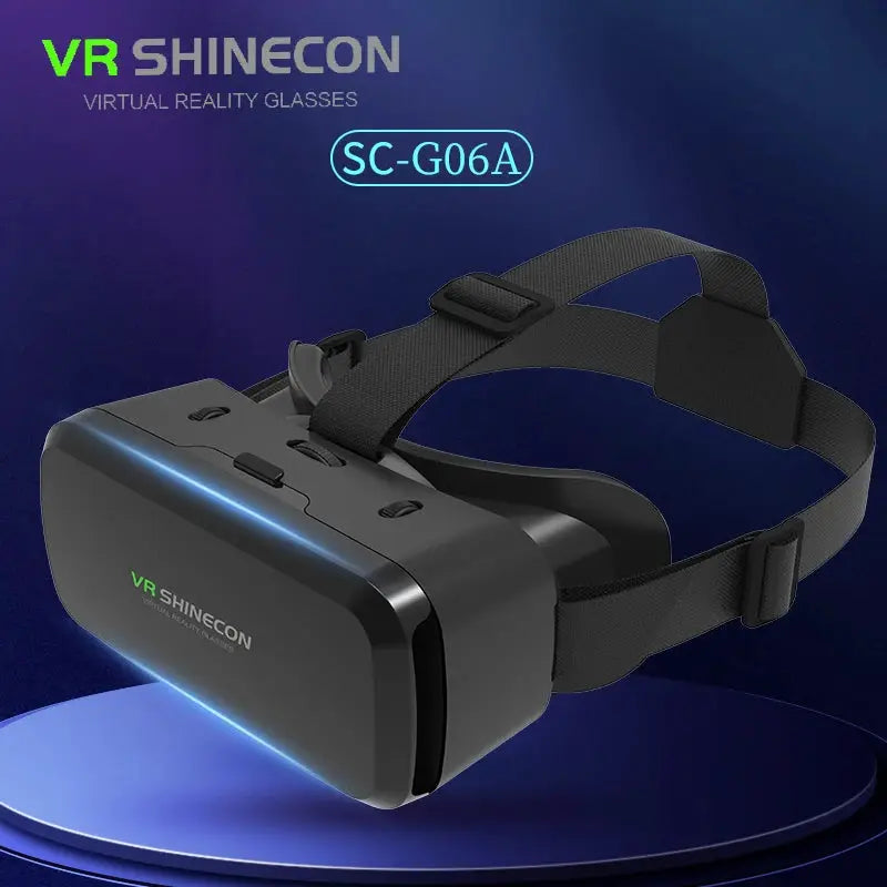 3D VR Glasses Headset for Smartphone with Game Controller Set Virtual Reality Viewer by InterCyprus Trading Ltd