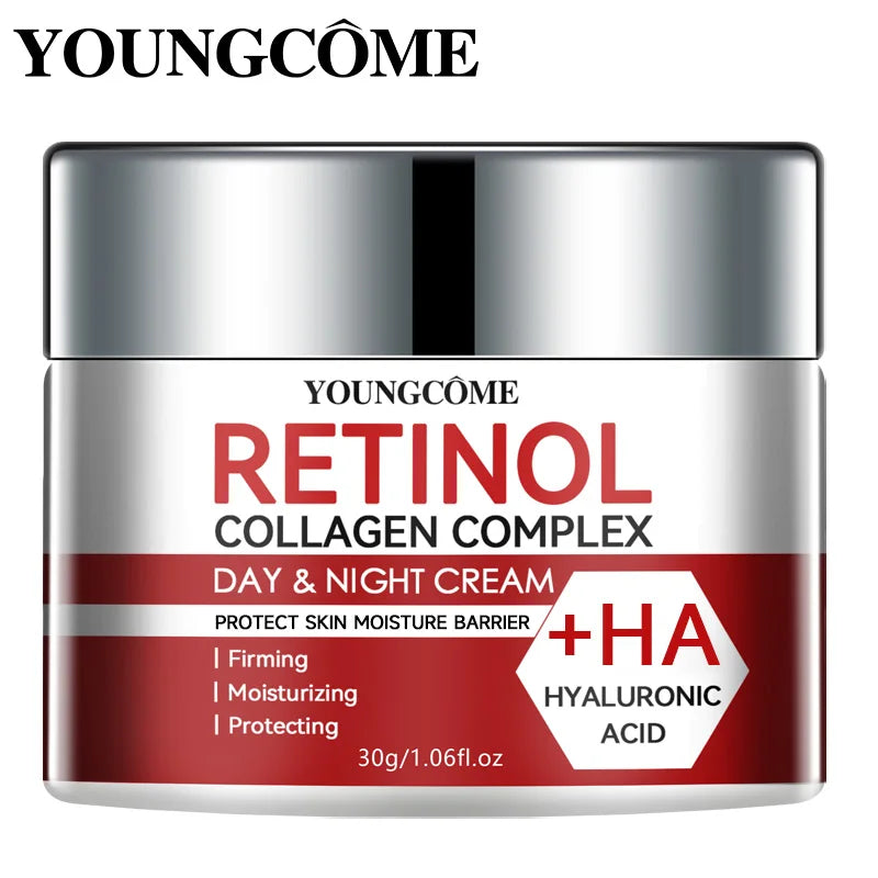 YOUNGCOME Retinol Anti-Aging Moisturising Cream with Collagen &amp; Hyaluronic Acid