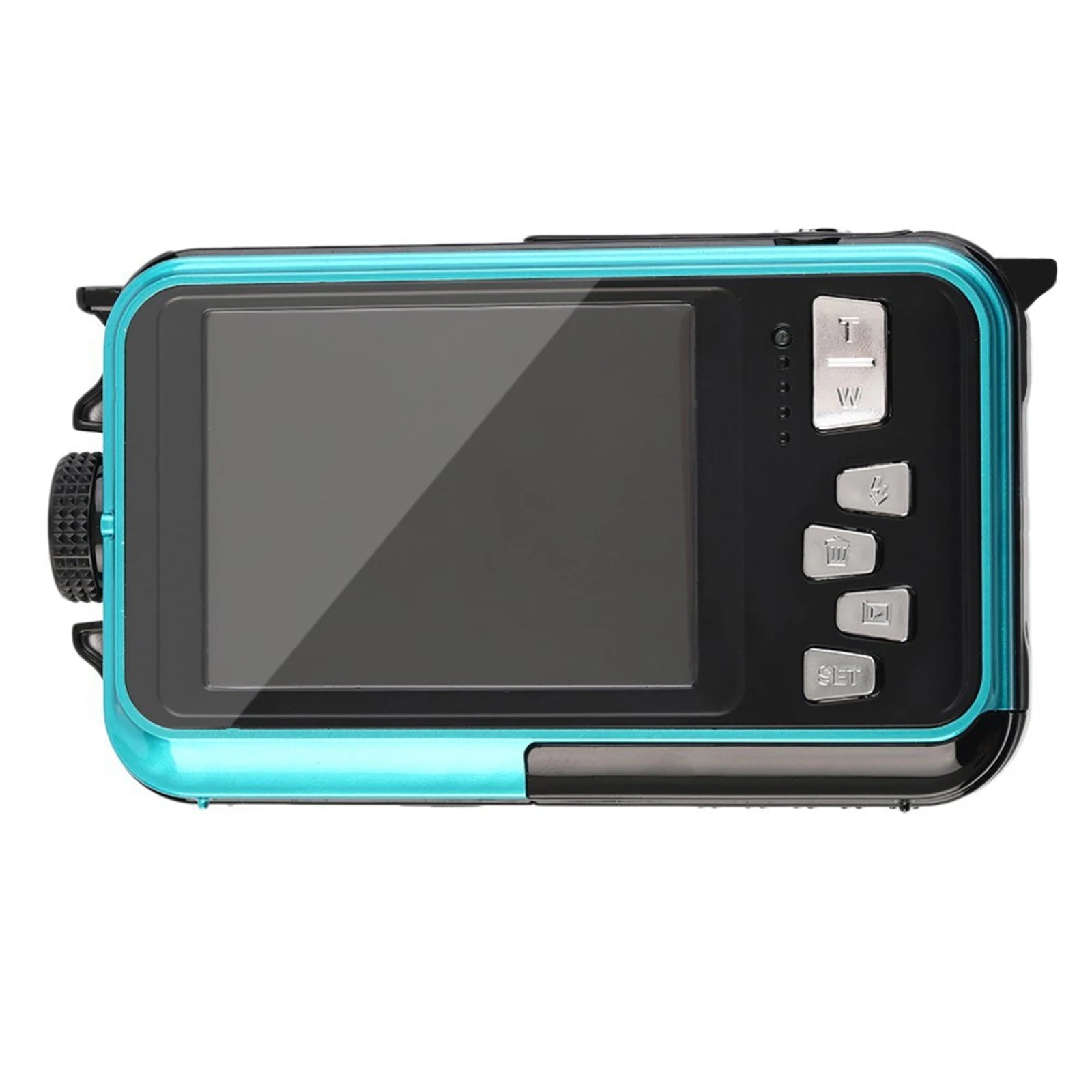 Lightweight Underwater Camera &ndash; 48MP Dual Screen HD for Snorkeling and Travel Blue / CHINA