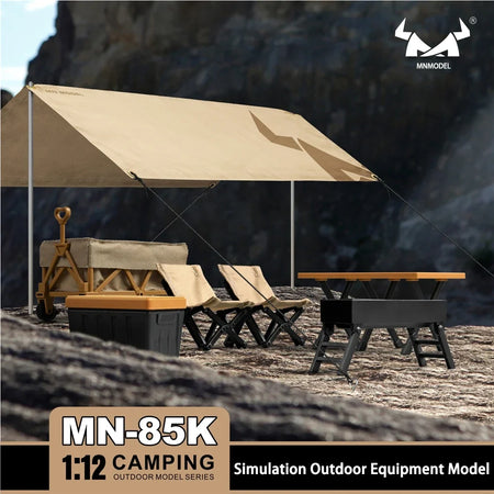MN85K 1/12 Scale Camping Set &ndash; Realistic Miniature Gear
