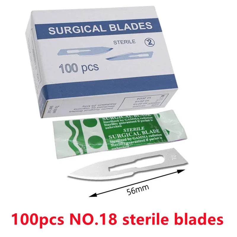 Sterile Carbon Steel Surgical Blades &ndash; Precision Cutting