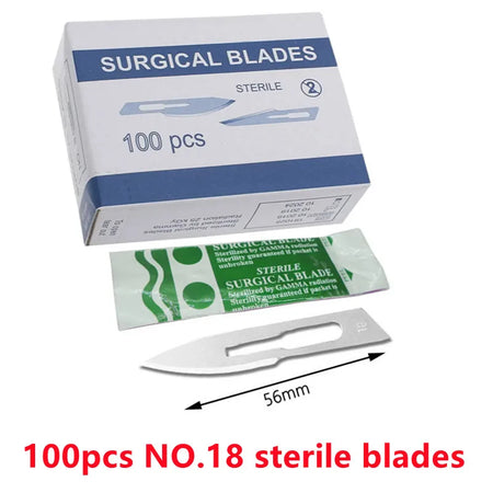 Sterile Carbon Steel Surgical Blades &ndash; Precision Cutting