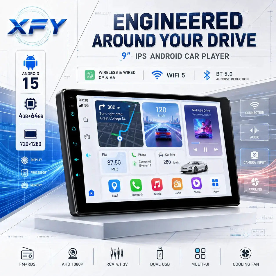 2Din Android 15 Car Radio with GPS for Opel Astra Vauxhall Zafira by InterCyprus Trading Ltd