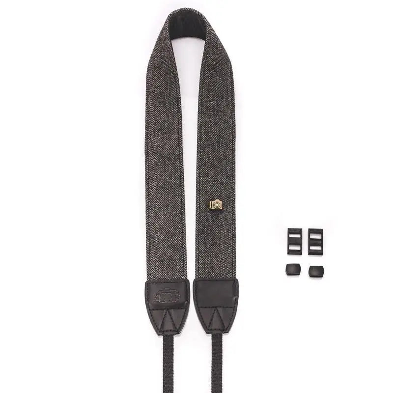 Durable DSLR Camera Shoulder Neck Strap for Nikon Canon Sony Gray