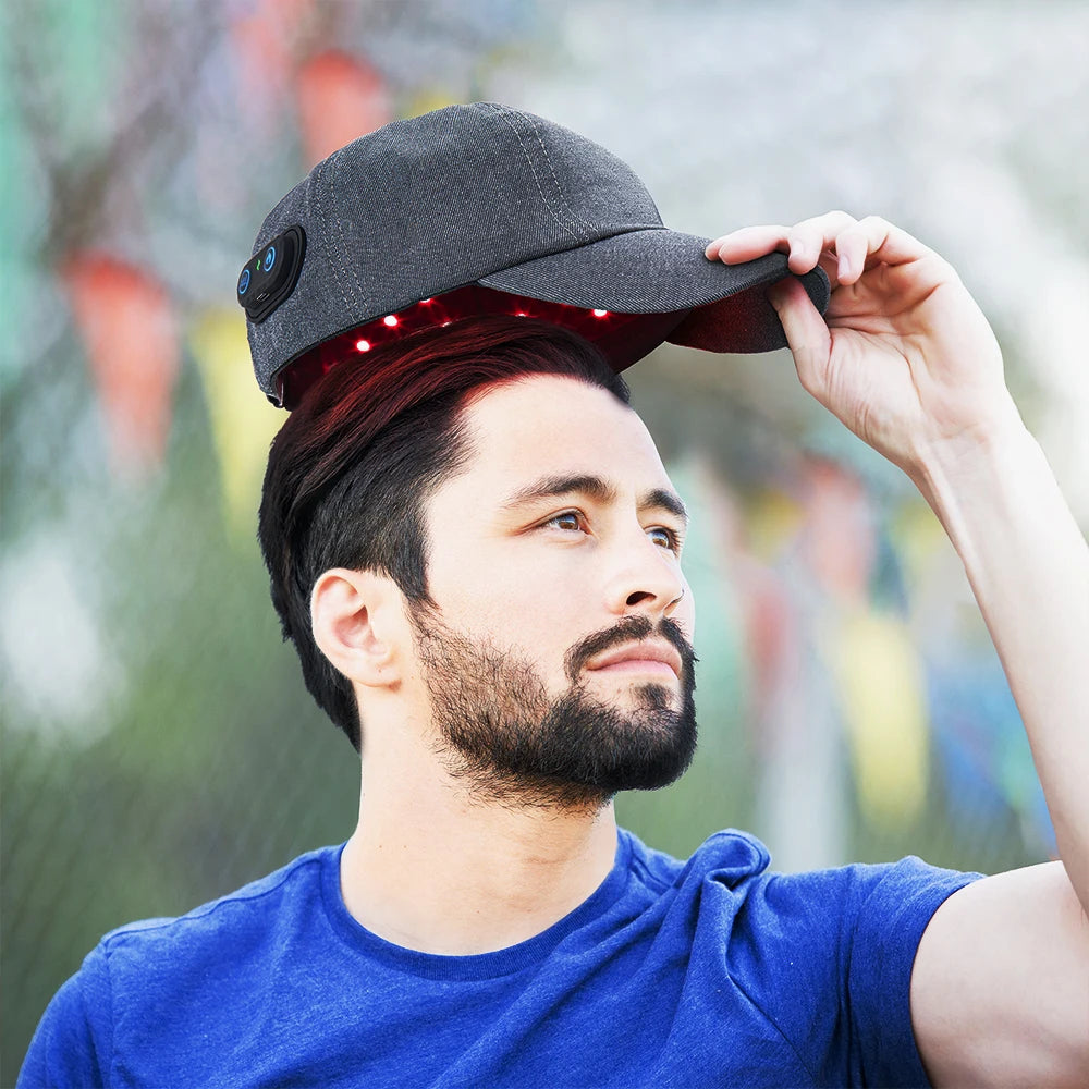 New Infrared Hair Growth Cap 660nm 850nm - Stimulates Growth