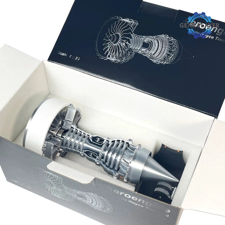 Super Full Version TR900 Turbofan Engine Model Holiday Gift for Engineers Collectors and Enthusiasts by InterCyprus Trading Ltd