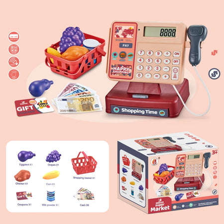 Supermarket Cash Register Game &ndash; Educational Hands On Fun 8888A-5