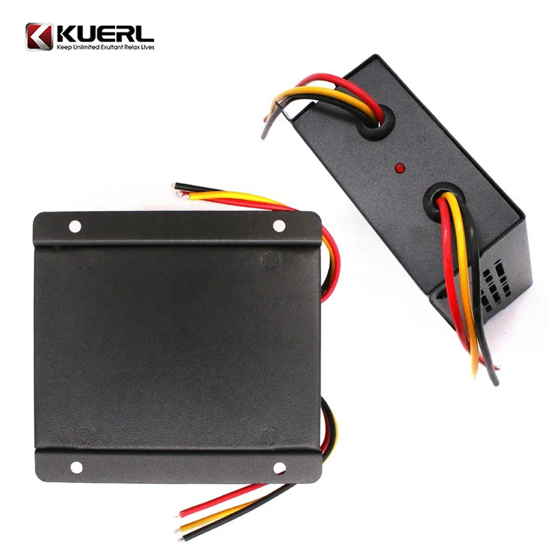 DC-DC 24V до 12V Автомобилен захранващ преобразувател 10-30A, 120W-360W, Твърда външна обвивка