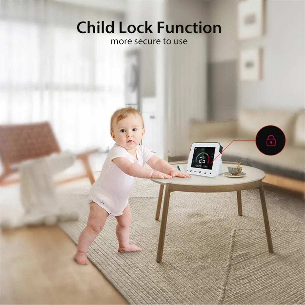 Tuya WiFi Thermostat: Smart IR Controller with LCD, Alexa &amp; Google Home