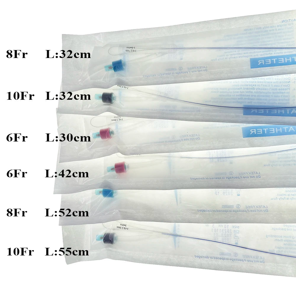 D &ndash; Two Way Self Retaining Dog Foley Catheter 6PCS Kit 1set Each One