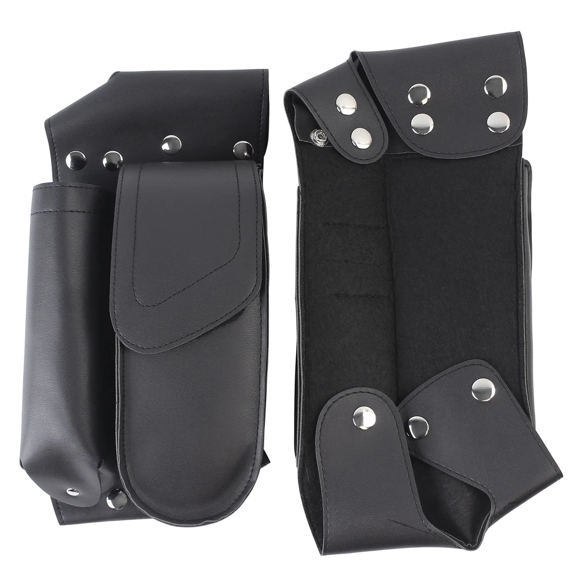 Motorcycle Saddlebag Guard Crash Bar Bag &ndash; Durable PU Leather Construction