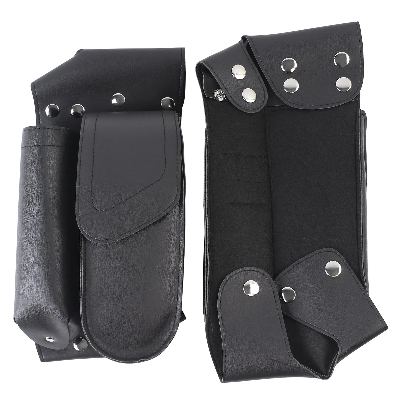 Motorcycle Saddlebag Guard Crash Bar Bag &ndash; Durable PU Leather Construction