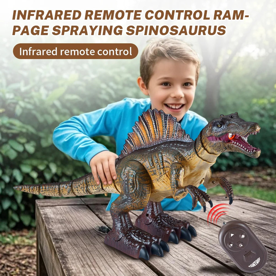 Remote Control Dinosaur Toy Velociraptor 2.4G &ndash; Light Roar
