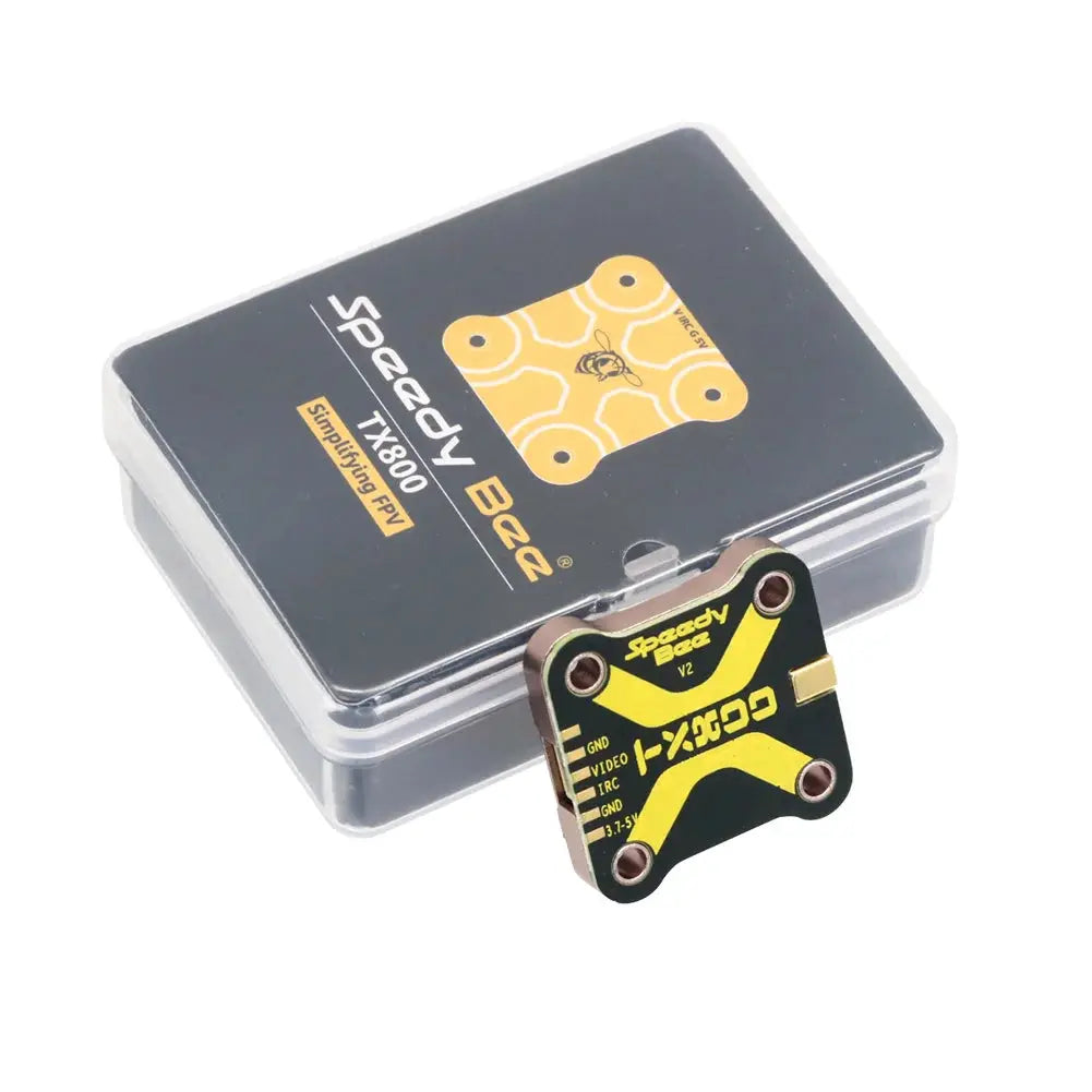 SpeedyBee TX800 VTX 5.8G 48CH PitMode 25mW/200mW/400mW/800mW Output Long Range Transmitter Tramp Support For RC FPV Racing Drone by InterCyprus Trading Ltd