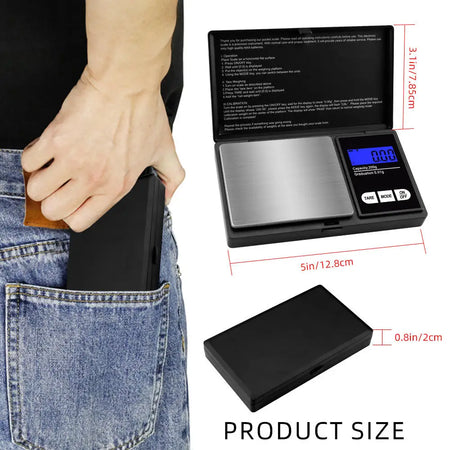 Digital Pocket Scales 0.01g Mini Scale &ndash; Ultra Portable