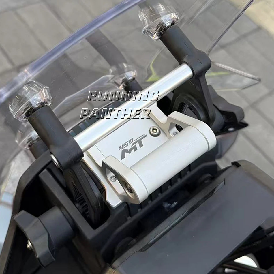 Motorcycle Mount Aluminum GPS Phone Bracket for CFMOTO 450MT