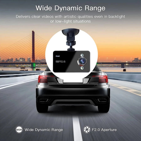 1080P HD Dash Cam with GPS
