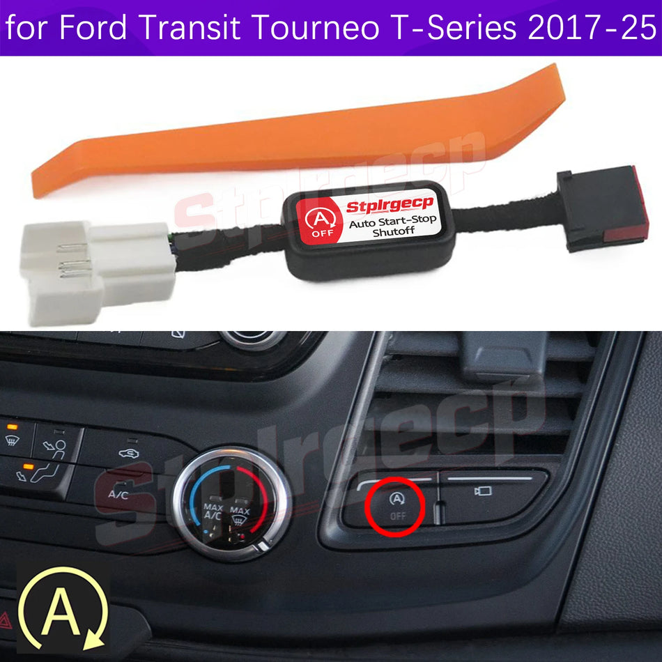 Motor Start-Stopp Ausschalter für Ford Transit Tourneo T-Serie 2017-2025