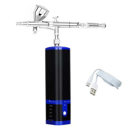 Portable Cordless Airbrush Mini Compressor Set - Noiseless A / CHINA